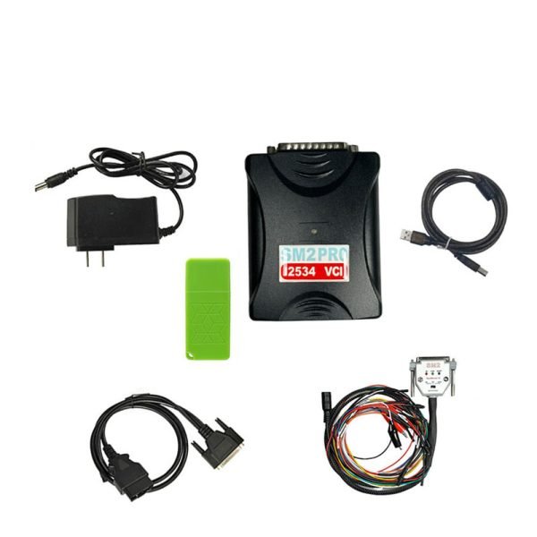 SM2 PRO J2534 VCI PCM ECU Program Dongle 67 IN 1 V1加密狗