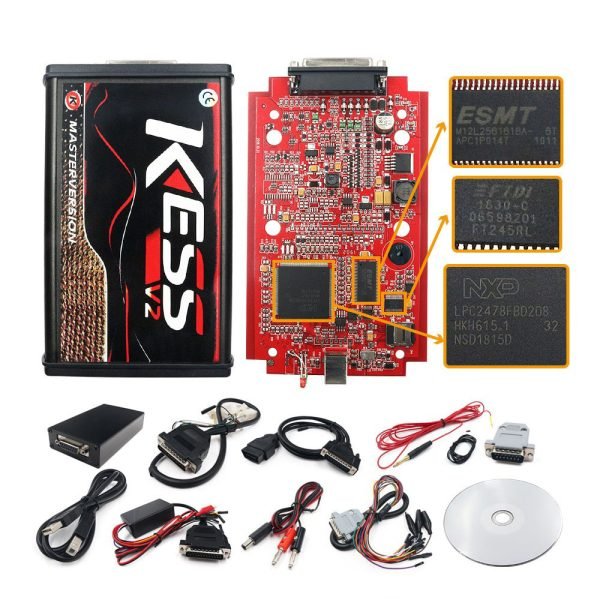 KESS V2 欧版 红色PCB for V5.017 KSuite V2. 8 No Tokens