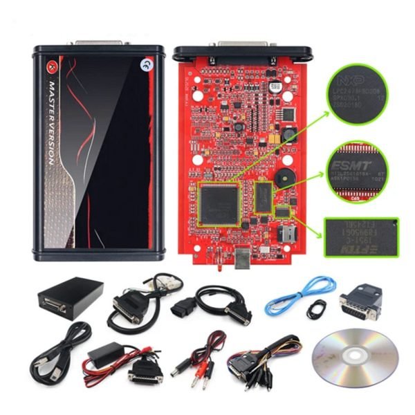 KTAG V7.020 V2.25 Red PCB Red European ECU Programmer Unlimited number of points networkable